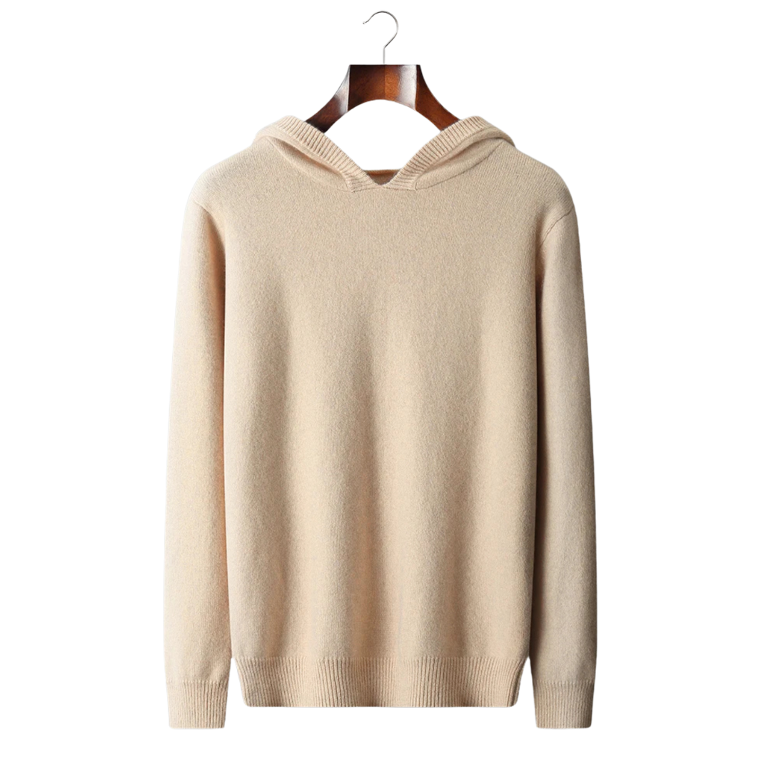 Cordelia | Luxury Cashmere Hooded Pullover Sweater