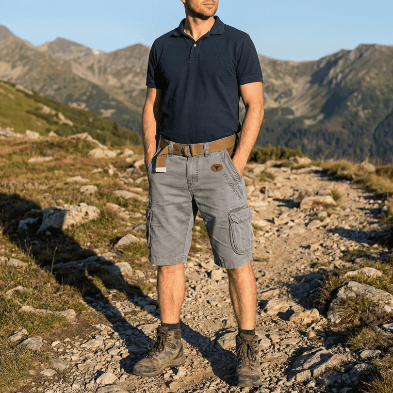 Multi-Pocket Cargo Shorts For Men | Comfortable Outdoor Style