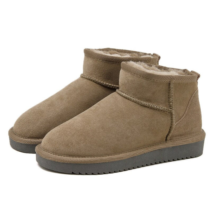 Willa | Chic Fleece-Lined Waterproof Ankle Boots For Women