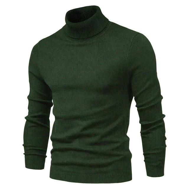 Andrew | Casual Men's Turtleneck Knit Sweater