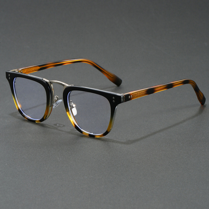 Phoebe | Stylish Tortoise Square Frame Blue Light Glasses