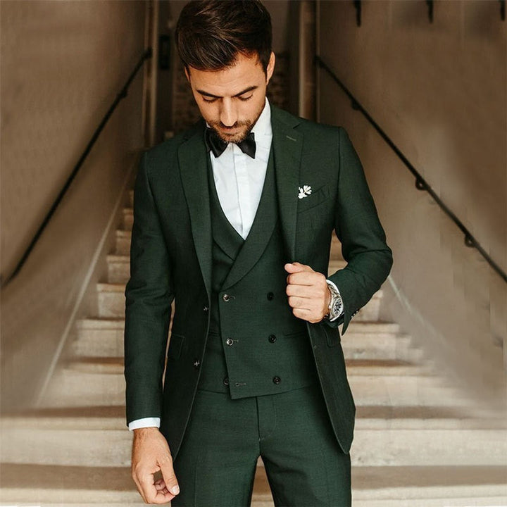 Phoebe | Elegant Men's Three-Piece Double-Breasted Formal Suit