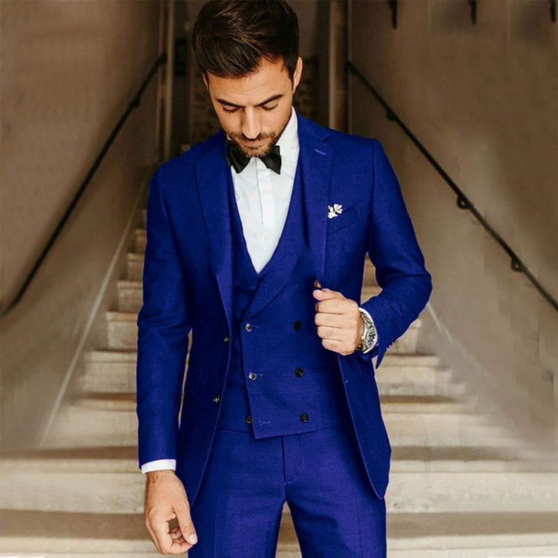 Phoebe | Elegant Men's Three-Piece Double-Breasted Formal Suit