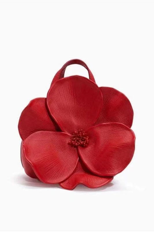 Alessia | Chic Floral PU Leather Statement Handbag