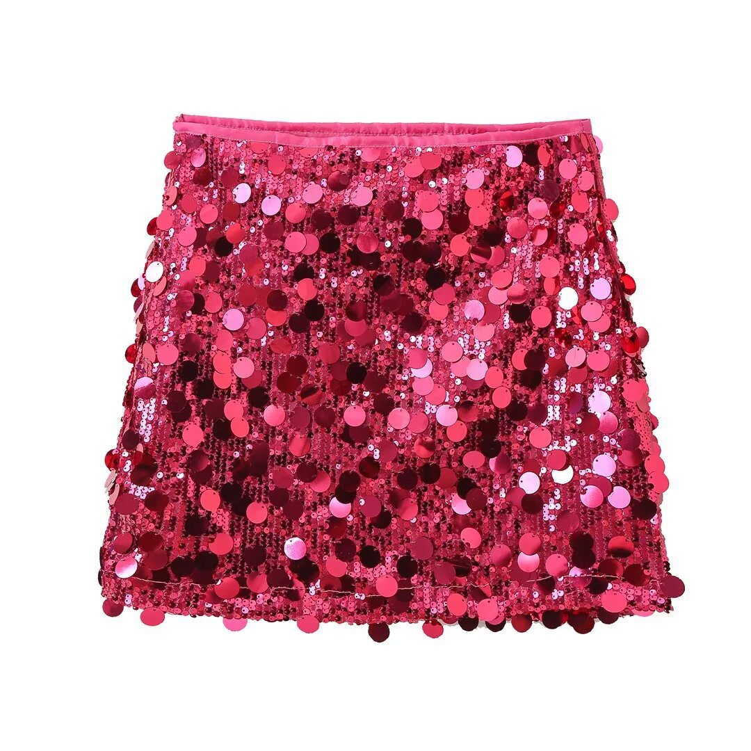 Millie | Elegant Sequin Mini Skirt