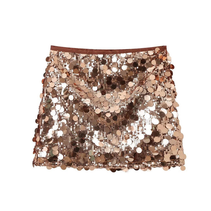 Millie | Elegant Sequin Mini Skirt