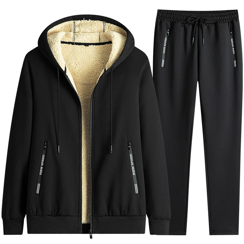 Kai | Stylish Men's Fleece-Lined Tracksuit With Hood And Joggers