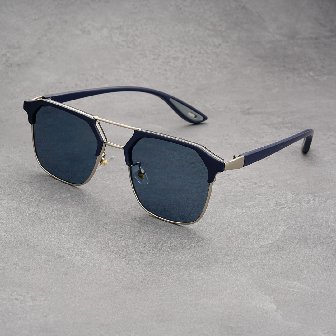Hannah | Sleek Hexagonal Aviator Sunglasses With Gradient Lens