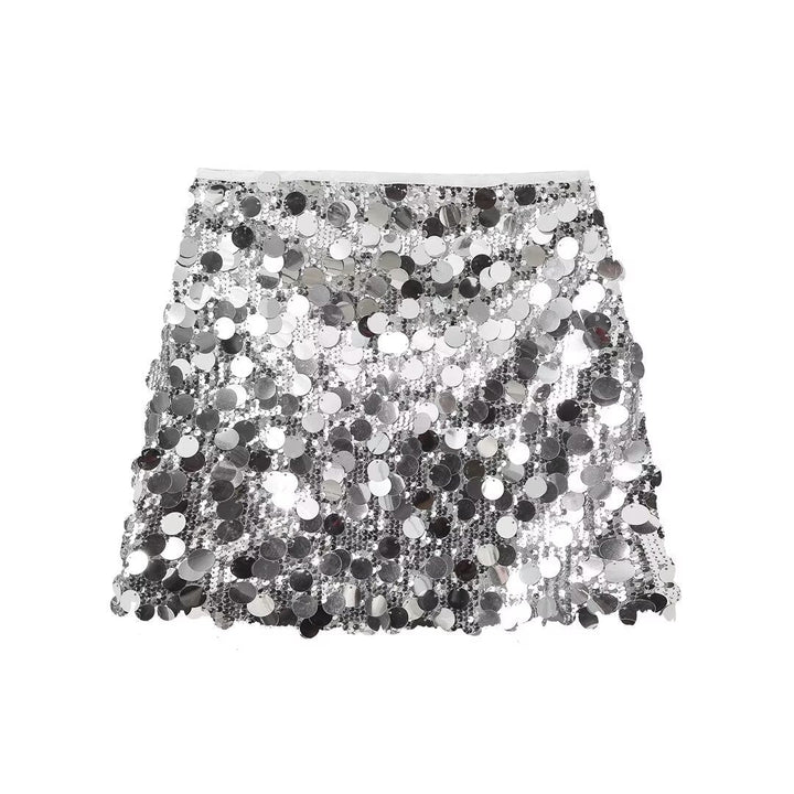 Millie | Elegant Sequin Mini Skirt