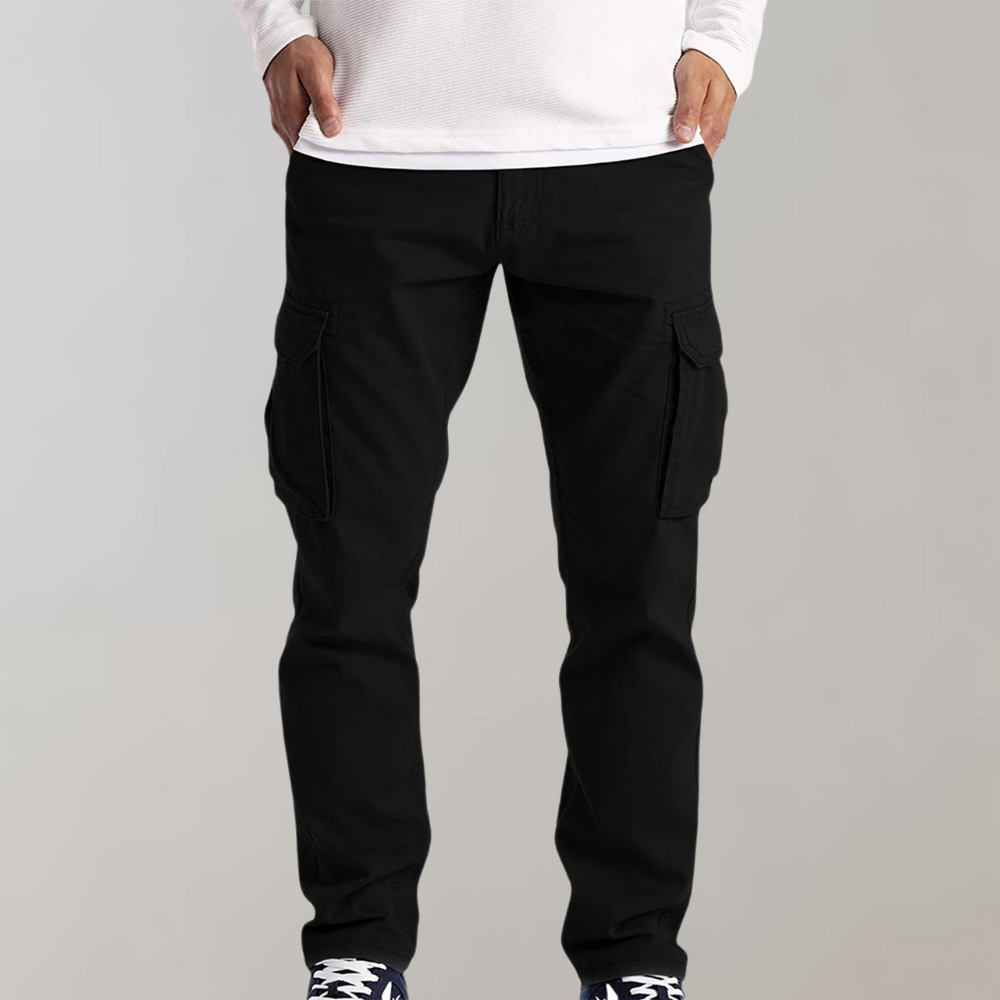 Gatlin | Stylish Men's Olive Green Cargo Pants With Multiple Pockets