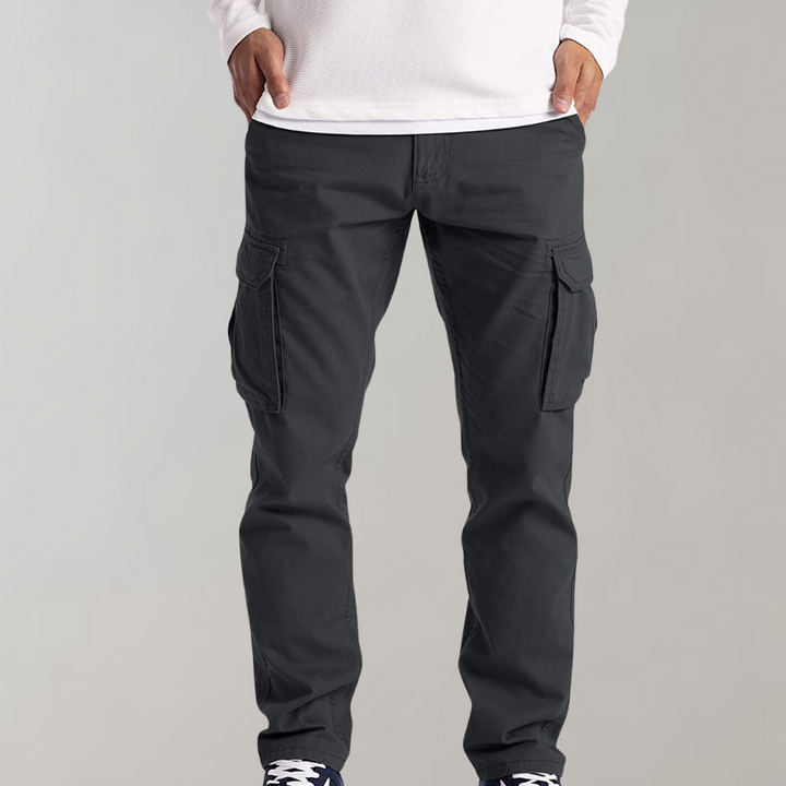Gatlin | Stylish Men's Olive Green Cargo Pants With Multiple Pockets