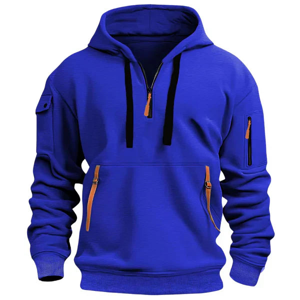 Juliet | Tactical Half-Zip Hoodie With Utility Pockets