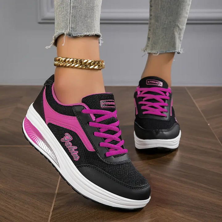Cordelia | Stylish Platform Sneakers With Cushioned Sole
