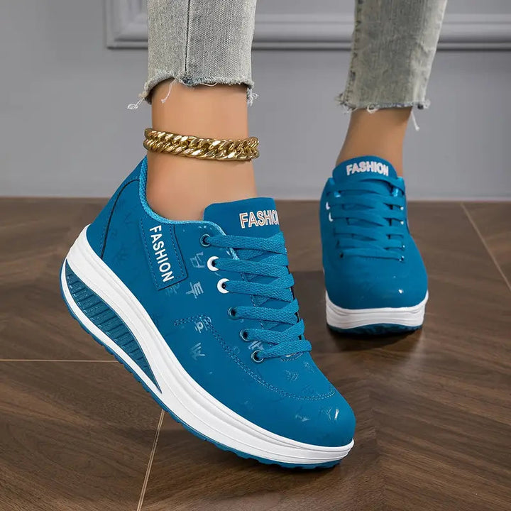 Cordelia | Stylish Platform Sneakers With Cushioned Sole
