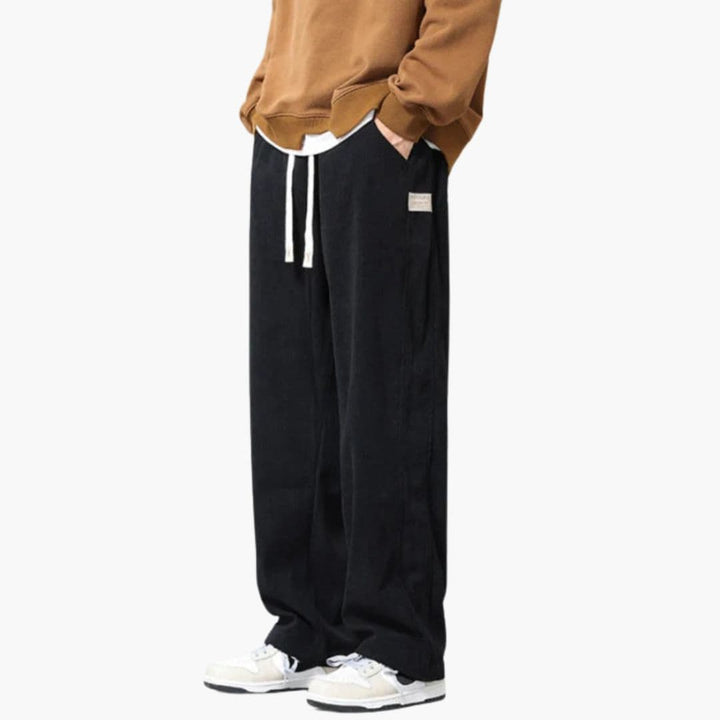 Elyse | Stylish Wide Leg Drawstring Pants For Men