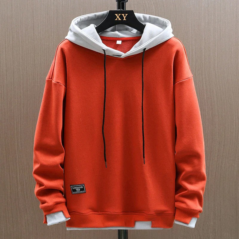Phoenix | Stylish Contrast Hood Pullover Sweatshirt For Men
