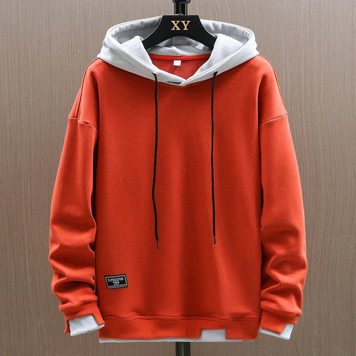 Elyse | Stylish Layered Hoodie With Drawstring Hood For Men