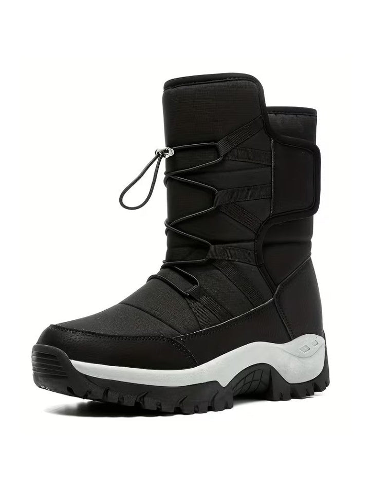 Phoebe | Stylish Men's Waterproof Snow Boots With Lace-Up Design