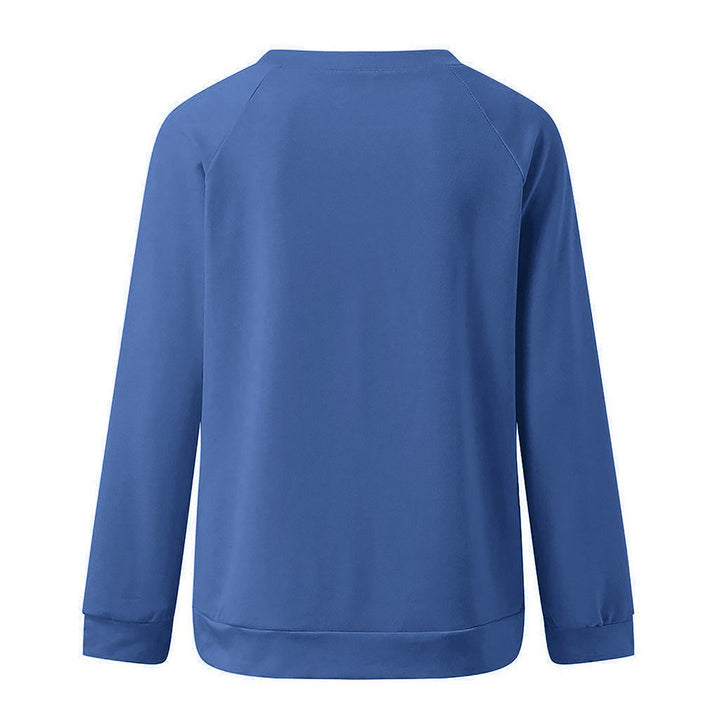 Maya | Stylish Just Breathe Crew Neck Dandelion Print Sweatshirt