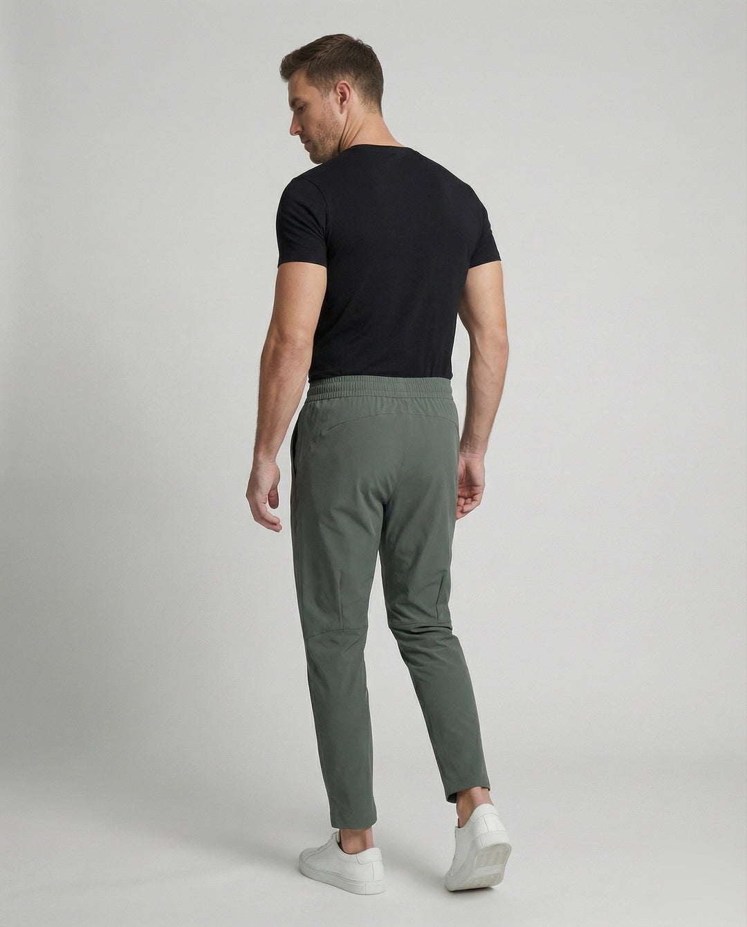 Herren konisch geschnittene Funktions-Jogginghose