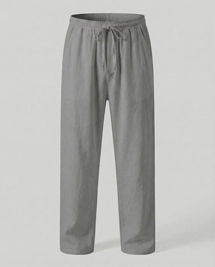 Herren lässige Leinen-Loungehose im Zen-Stil