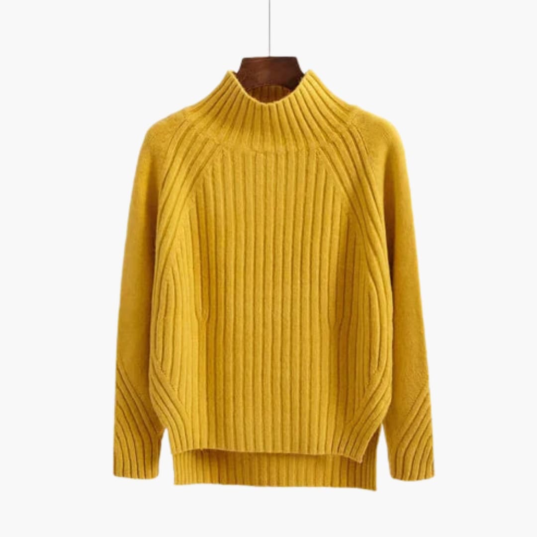 Arabella | Chic Ribbed Turtleneck Merino Sweater