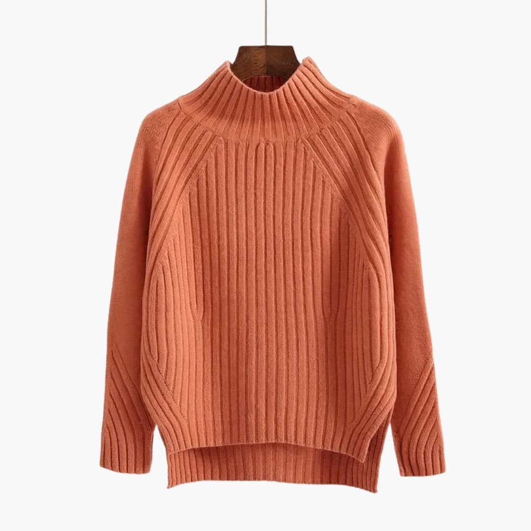 Arabella | Chic Ribbed Turtleneck Merino Sweater