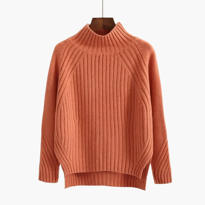 Arabella | Chic Ribbed Turtleneck Merino Sweater