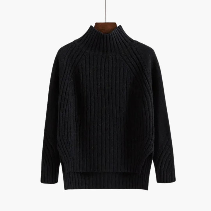 Arabella | Chic Ribbed Turtleneck Merino Sweater