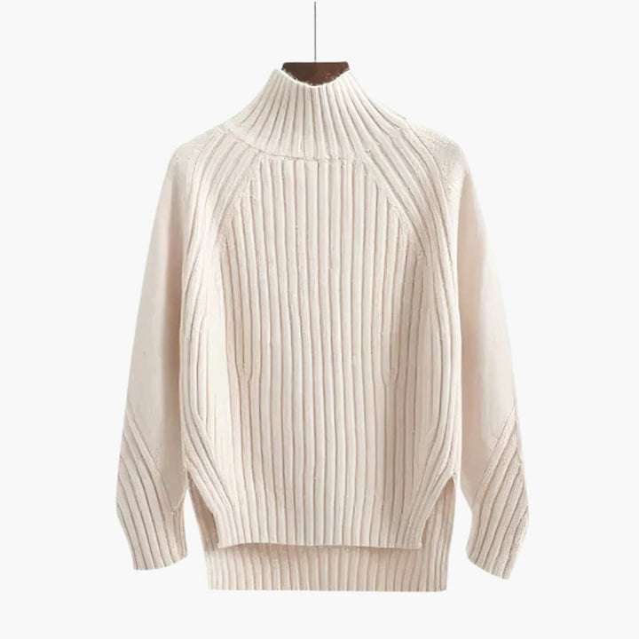 Arabella | Chic Ribbed Turtleneck Merino Sweater