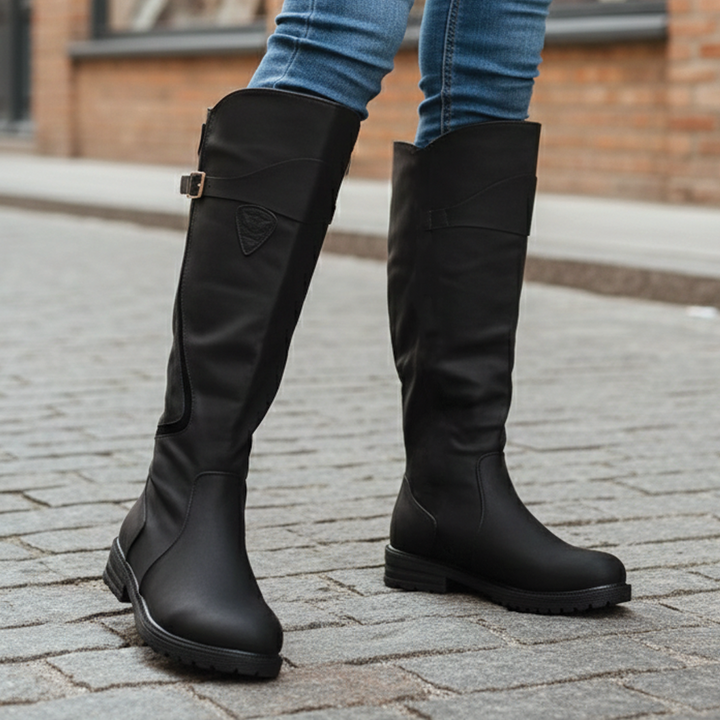 Evelyn | Elegant Knee-High Waterproof Women's Boots