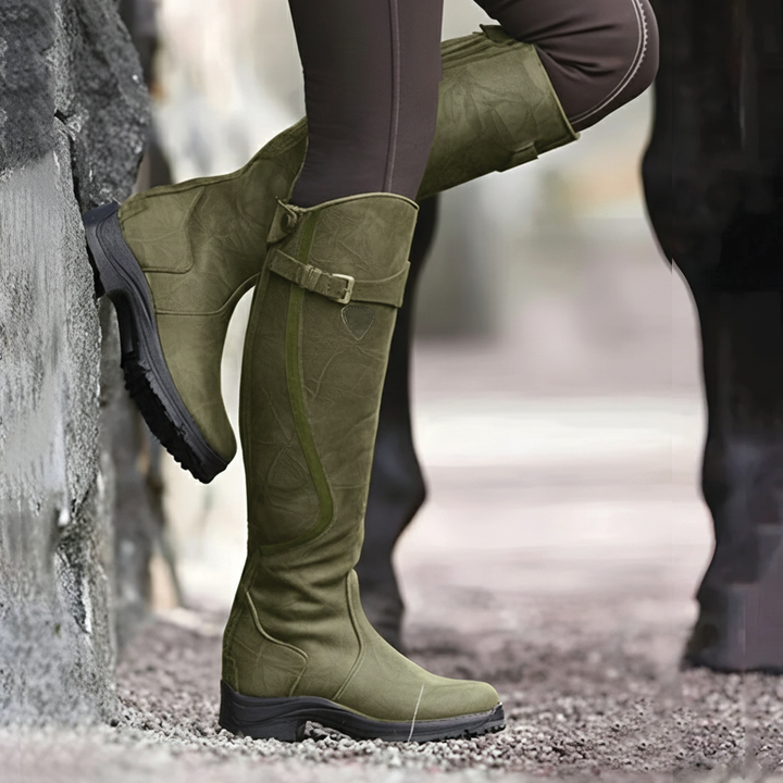 Evelyn | Elegant Knee-High Waterproof Women's Boots