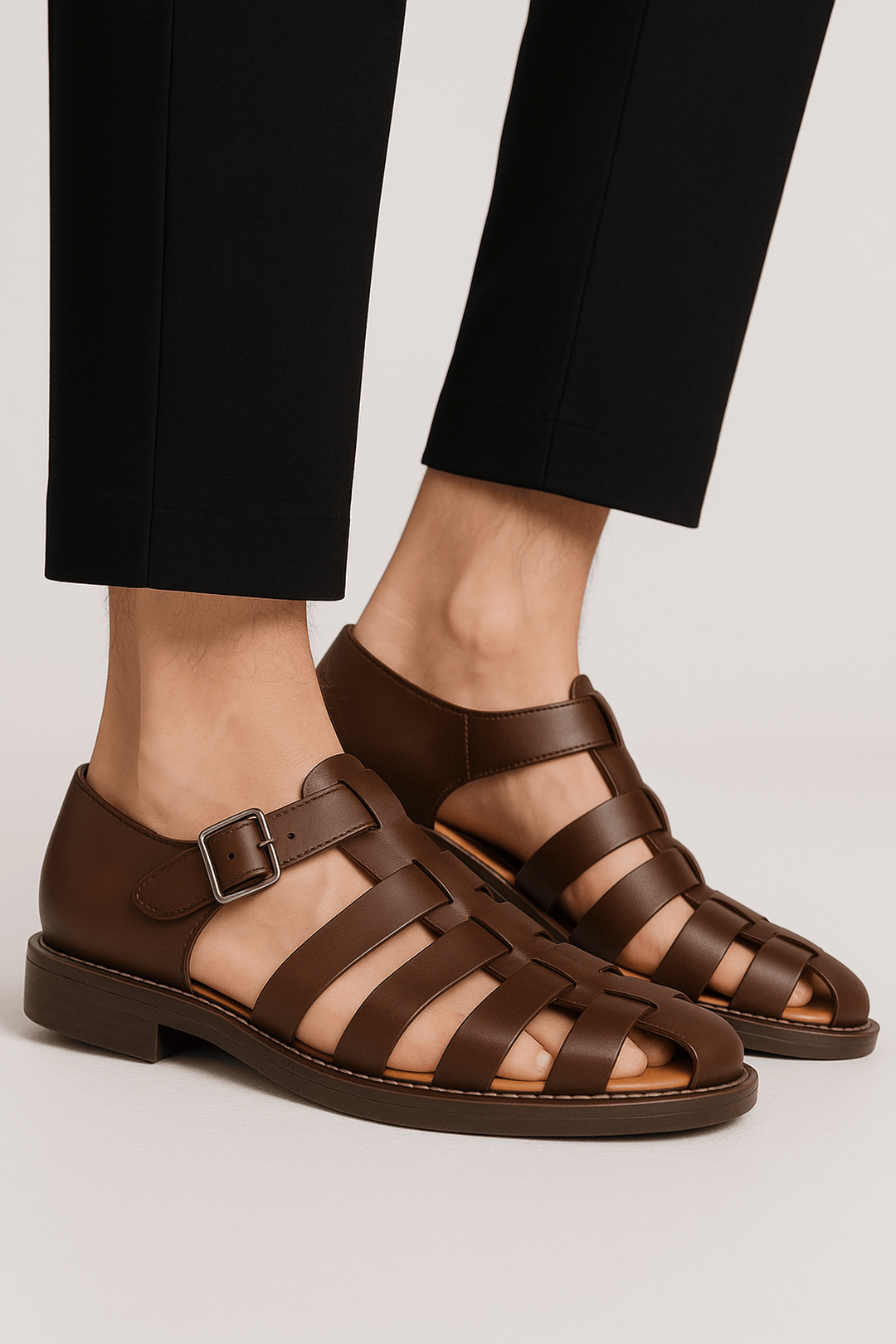 Michael | Men’s Fisherman Style Buckle Strap Sandals