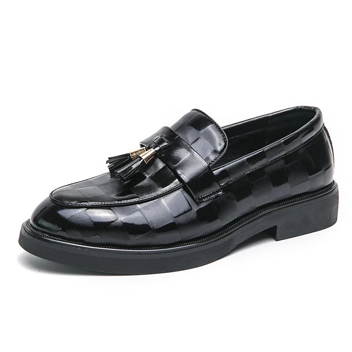 Maxwell | Sleek Brown Tassel Loafers With Classic Finish