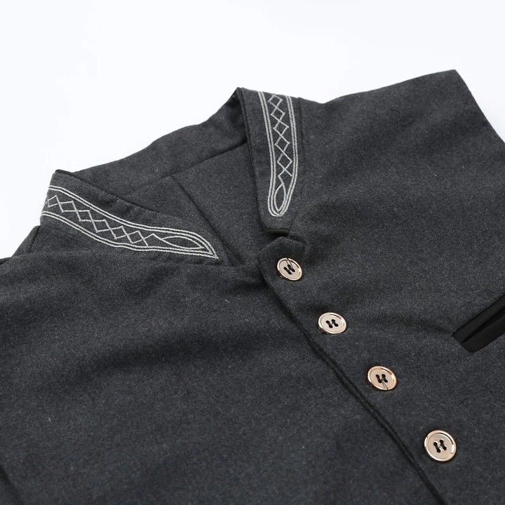 Heidi | Stylish Traditional Trachten Vest Men Slim Fit