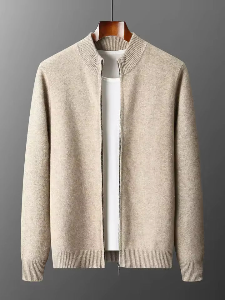 Cordelia | Premium Merino Wool Tracksuit Set Men - Beige