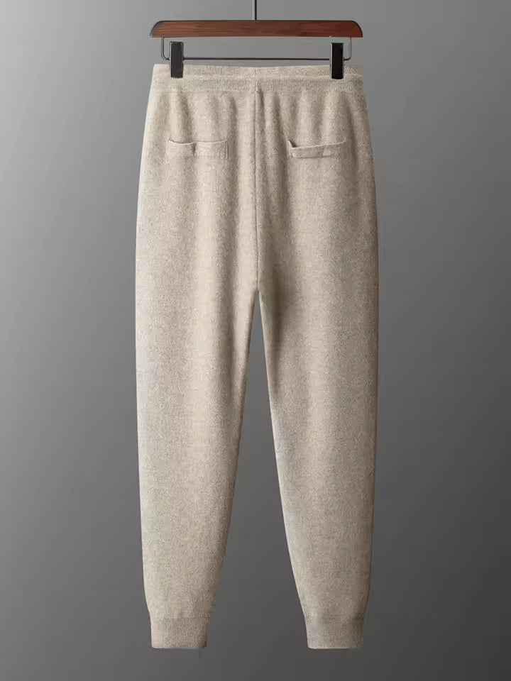Cordelia | Premium Merino Wool Tracksuit Set Men - Beige