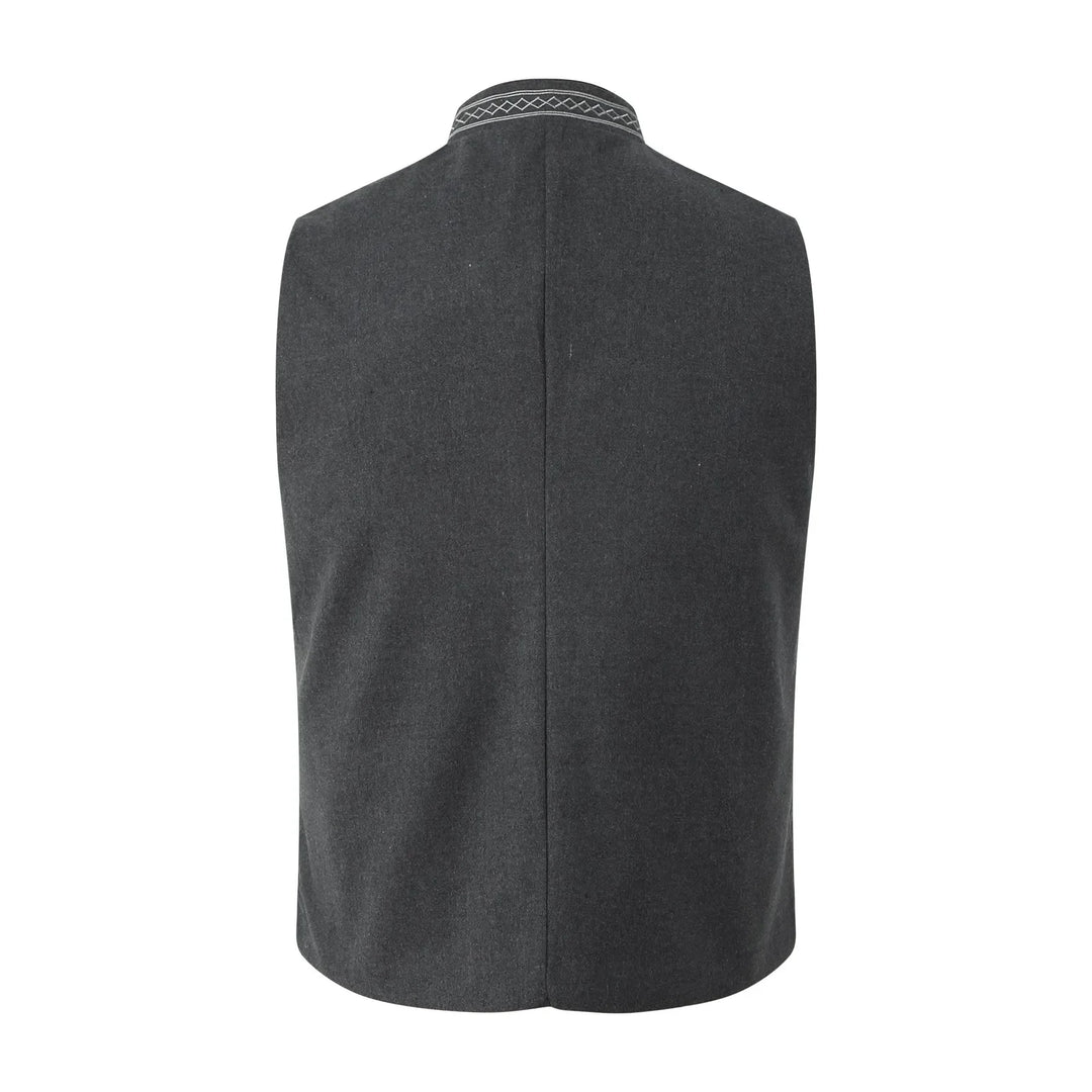 Heidi | Stylish Traditional Trachten Vest Men Slim Fit
