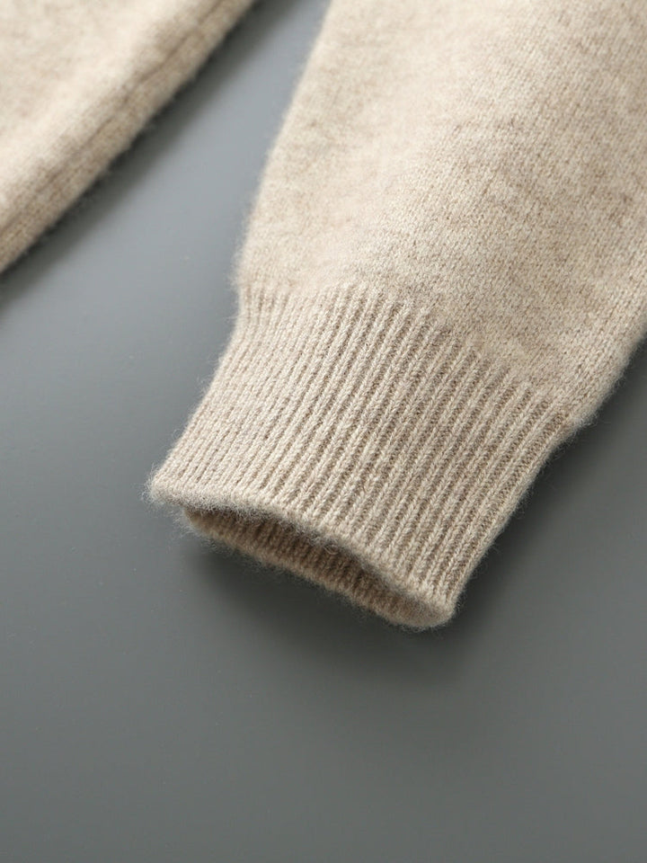Cordelia | Premium Merino Wool Tracksuit Set Men - Beige