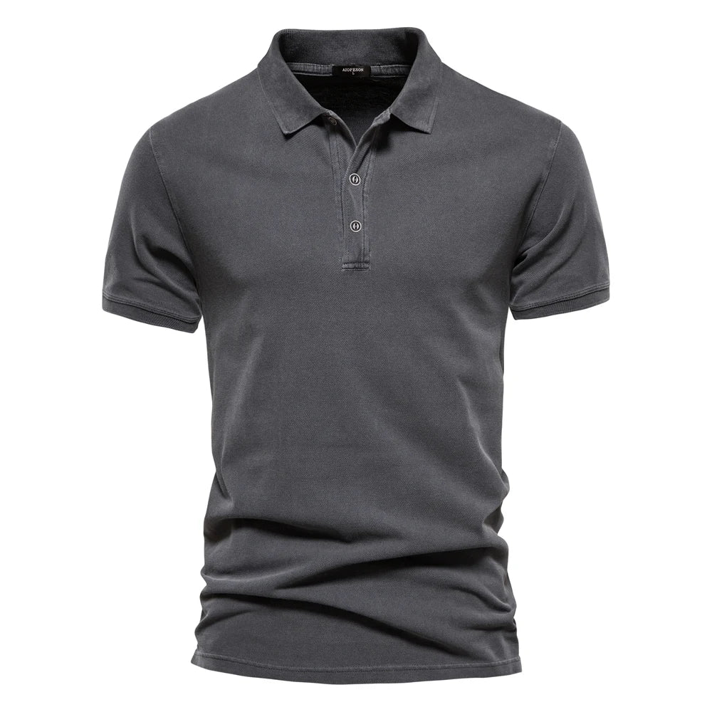 Hannah | Sleek Short Sleeve Casual Polo Shirt