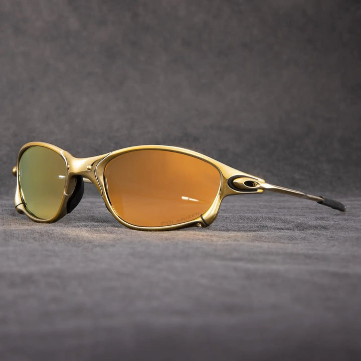 Jericho | Sleek Polarized Sport Sunglasses With Red Mirror Lens