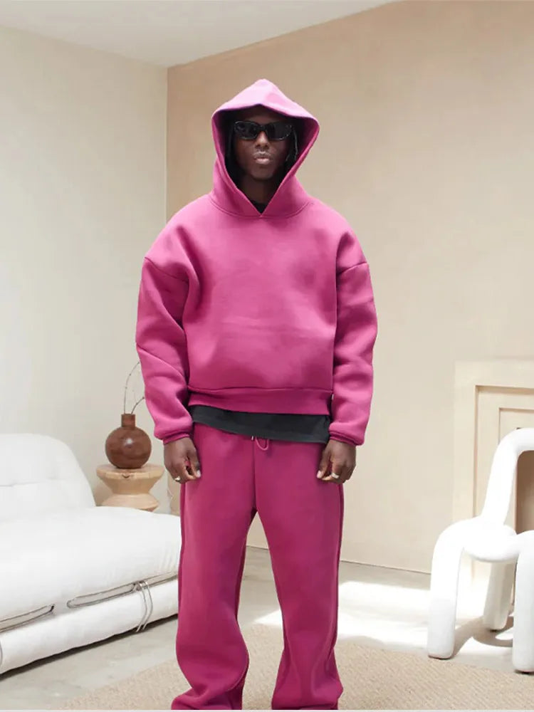 Annabelle | Stylish Men's Oversized Hoodie Tracksuit Set