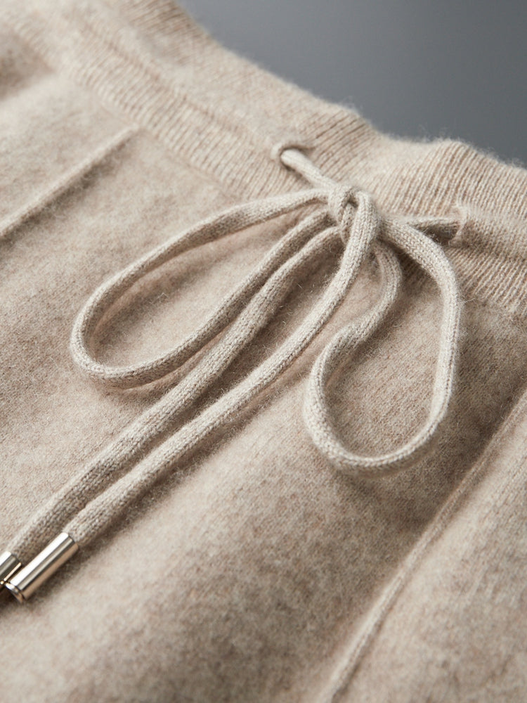 Cordelia | Premium Merino Wool Tracksuit Set Men - Beige