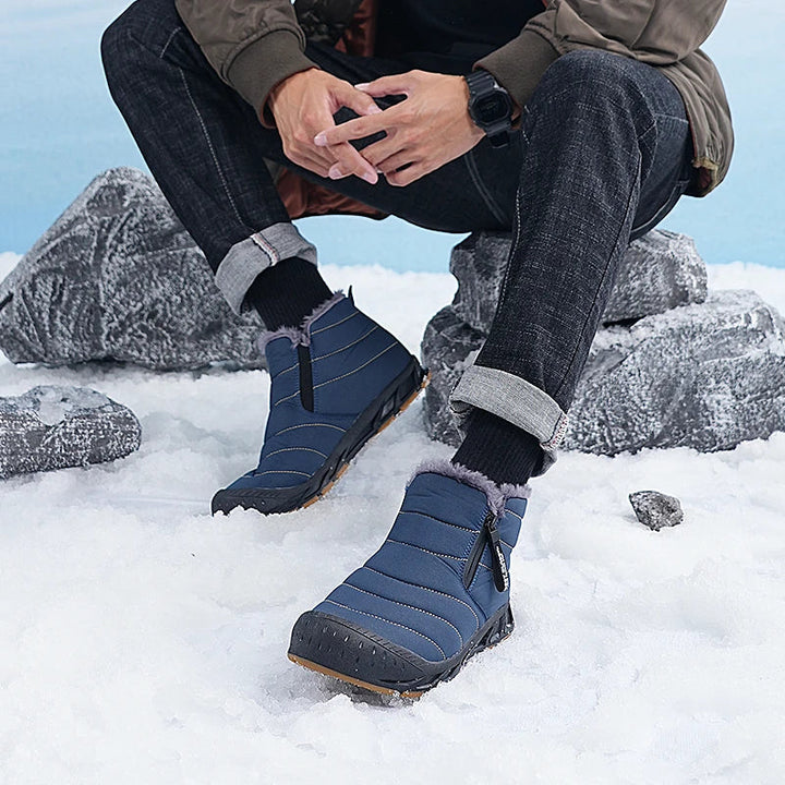 Elara | Stylish Waterproof Fur-Lined Winter Ankle Boots