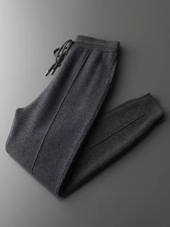 Cordelia | Premium Merino Wool Tracksuit Set Men - Beige