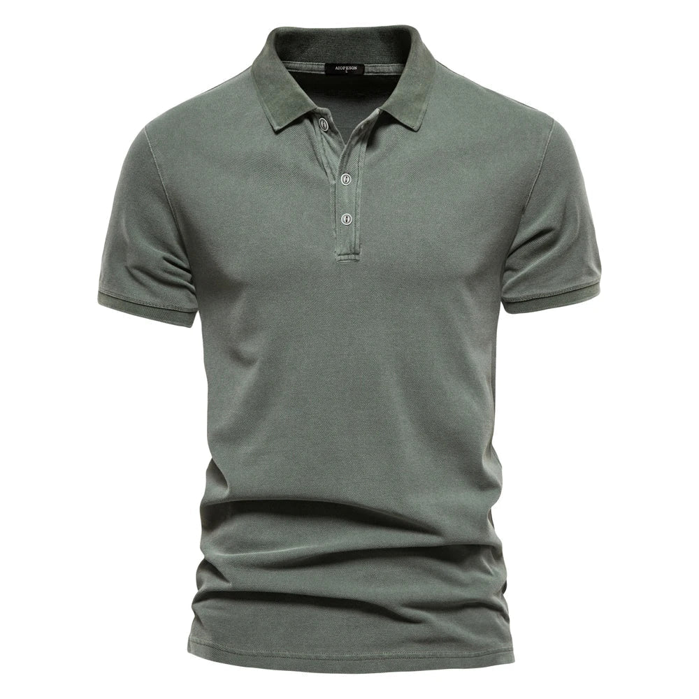 Hannah | Sleek Short Sleeve Casual Polo Shirt