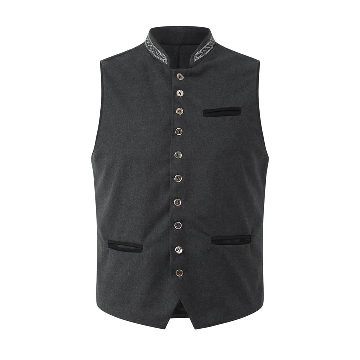 Heidi | Stylish Traditional Trachten Vest Men Slim Fit