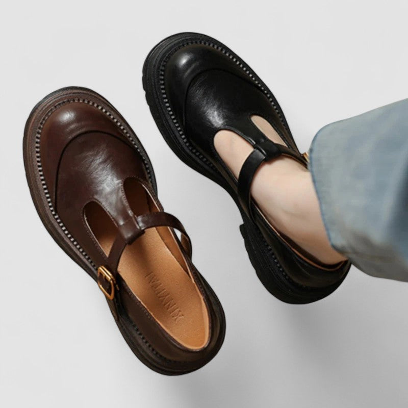 Ophelia | Vintage T-Strap Orthopedic Mary Jane Shoes