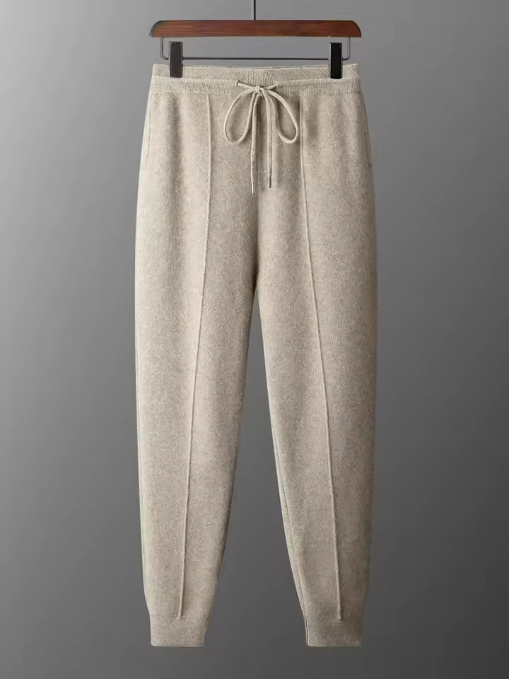 Cordelia | Premium Merino Wool Tracksuit Set Men - Beige