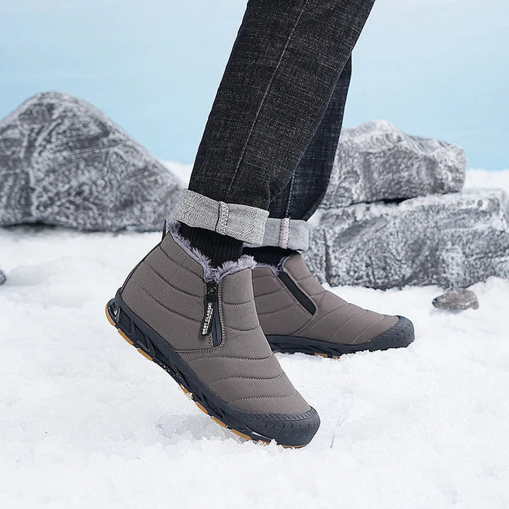 Elara | Stylish Waterproof Fur-Lined Winter Ankle Boots